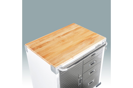 20205 series 4-Drawers Steel Rolling Cabinet